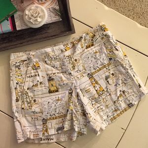 J.Crew Factory Nautical City Fit Short - Size 8
